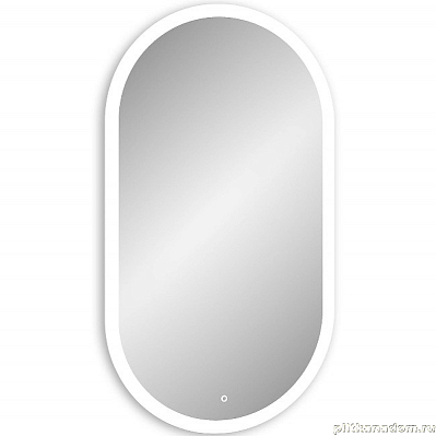 Зеркало Континент Delight LED 550x1000 с подсветкой с сенсорным выключателем ЗЛП458