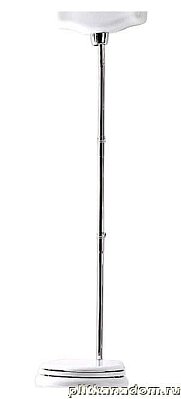 Kerasan 754790cr Сливная труба для высокого бачка (труба из 3 частей), хром