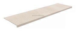 Ceramica Mayor Stromboli Cream Peldano Recto Out Бежевая Матовая Ступень 33х120 см