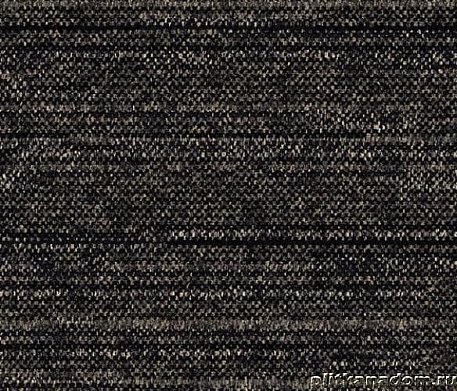 Interface World Woven 880 5122 Black Loom Ковровая плитка 25х100 см