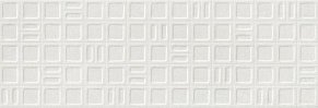 Argenta Ceramica Gravel Square White Белая Матовая Настенная плитка 40x120 см