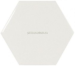 Equipe Scale Hexagon White Настенная плитка 10,7х12,4 см