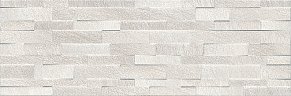 Керама Марацци Гренель 13054R Настенная плитка серый светлый структура обрезной 30х89,5 см