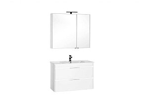 Комплект мебели для ванной Aquanet Тулон 100 белый