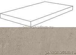 Atlas Concorde Russia Wise 620070001091 Silver Grey Lap Scalino Angolare Dx Ступень угловая правая 33x120 см