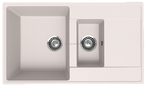 Ulgran Quartz Prima 860 1,5 K-01 жасмин Мойка кухонная 50х22
