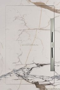 Aquanit Slope Nova Душевой поддон из керамогранита, цвет Havana Beyaz, 80x120
