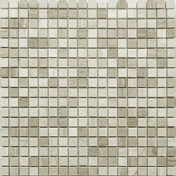 Caramelle Pietrine Travertino Silver Матовая Мозаика 4мм 30,5x30,5 (1,5х1,5) см