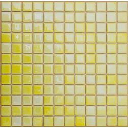 MVAPrintMosaic Мозаика стеклянная с напылением 25ST-M-006 Желтый 31,5х31,5 см