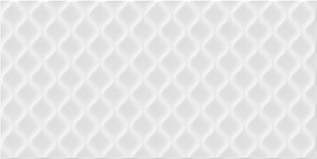 Cersanit Deco Рельеф белая Настенная плитка 29,8x59,8 см