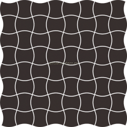 Paradyz Modernizm Nero Mozaika Prasowana K.3,6X4,4 Мозаика 30,9x30,9 см