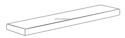 Gardenia Orchidea Just Life Gradone Ang. SX Beige Chi Ступень угловая левая 4x32x100 см