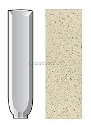 Atlas Concorde Granigliati Bianco Lasa Sguscia Int. Est. C.B. Угол 10х2,5 см