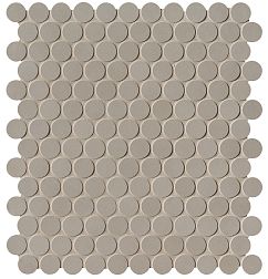 Fap Ceramiche Milano & Floor Tortora Round Mosaico Matt Мозаика 29,5x32,5 см