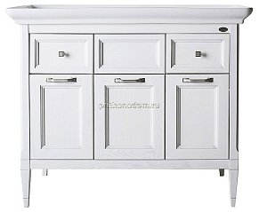 ASB-Woodline Гранда 11486-1 Тумба белая под раковину Дуглас 105 см