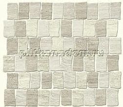 Naxos Start Mosaico Raw Allwood Grey Декор 26х30 см