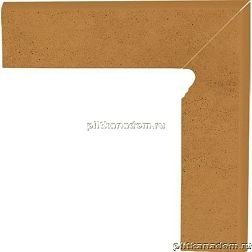 Paradyz Aquarius Brown Цоколь правый (B+A) 30х8,1х1,1 см