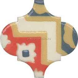 Kerama Marazzi Арабески Майолика OS-A41-65000 Декор Орнамент 6,5х6,5 см