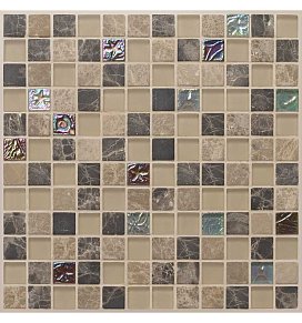 Decor-mosaic Премиум MDP-18 Мозаика (стекло, камень) 2,3х2,3 30х30 см