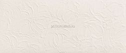 Atlas Concorde 3D Wall Plaster Bloom White Белая Матовая Настенная плитка 50x120 см