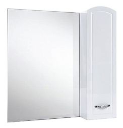 Зеркало-шкаф Bellezza Амелия 80 R белое