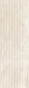 Eurotile Diana 763 Бежевая Рельефная Настенная плитка 29,5х89,5 см