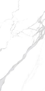 Tuscania White Marble Statuario Lapp Rett Белый Лаппатированный Ректифицированный Керамогранит 60х121 см
