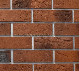 Westerwalder Klinker WK72 Blau-bunt-rotsand Ручная формовка рядовая плитка 24х7,1х1,5 см