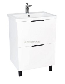 Viant Берлин VBER60MDBEL-T2Y Тумба 2 ящика белая MODUO 60 см