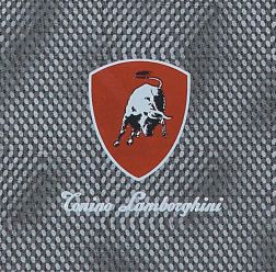 Tonino Lamborghini Montecarlo TL15MC50 Decoro Logo Lapp Серый Лаппатированный Декор 15х15 см