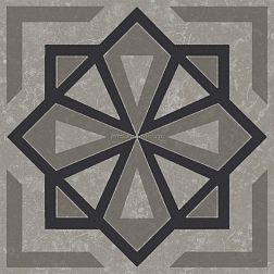 Kerama Marazzi Касабланка Декор серый матовый 9,8x9,8 см