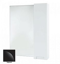 Зеркало-шкаф Bellezza Пегас 80 R черный