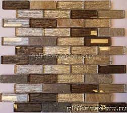 Caramelle Naturelle 8мм Onega Мозаика 29,8х29,8 (2,3х7,3) см