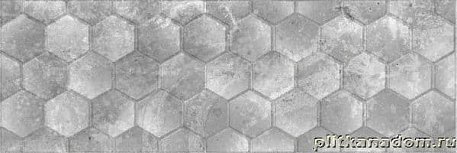 Global Tile Gesso 1064-0002 Облицовочная плитка светло-серая рельеф 60х20