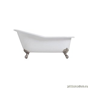 Magliezza Gracia CR Чугунная ванна (ножки хром), белый экран 170х76