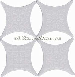 Hispania Ceramica Estrella Set Core Blanco (4pzs) Вставка 6,7х6,7 см