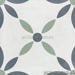 Harmony Havana White Flower Керамогранит декорированный 22,3x22,3 см