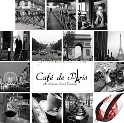 Фотоплитка Paris Декор 10х10 (15 шт.) см