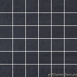 Paradyz Doblo Nero Mat. Мозаика 29,8х29,8 (куб 4,8х4,8) см
