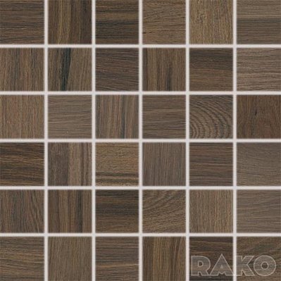 Rako Board DDM06144 Dark Brown Мозаика 5x5 30х30 см