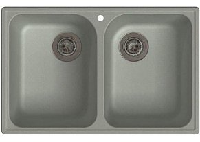 Мойка кухонная GranFest Quarz ECO-15 серый