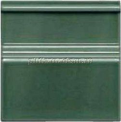 Adex Modernista Rodapie Clasico C-C Verde Oscuro Плинтус 15x15 см