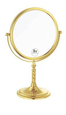 Boheme Imperiale 504 Зеркало настольное двустороннее, с троекратным увеличением, Золото