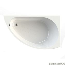 Vanessa Bergamo Акриловая ванна 168х100 левосторонняя, фронтальная панель, каркас