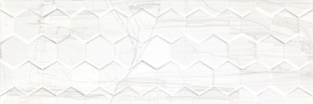 Ceramika-Konskie Brennero White Hexagon Настенная плитка 25x75 см