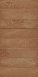 Azori Bricks Terracota Коричневая Глянцевая Настенная плитка 31,5х63 см