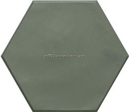 Ribesalbes Geometry  Hex Green Matt Зеленый Матовый Керамогранит 15х17,3 см