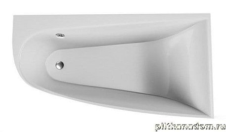 Vayer Boomerang 180.100.045.1-2.2.0.0 Асимметиричная акриловая ванна 180х100x45 R