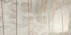 Fap Ceramiche Kamu White Metal Inserto Декор 45x90 см