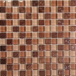 Bars Crystal Glass Decor Ecuador Мозаика 2,3х2,3 30х30 см